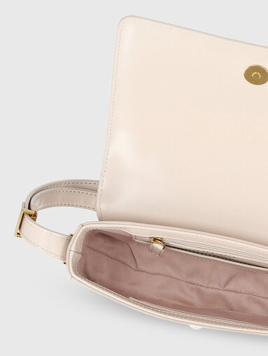 Black crossbody bag with top handle  - 4