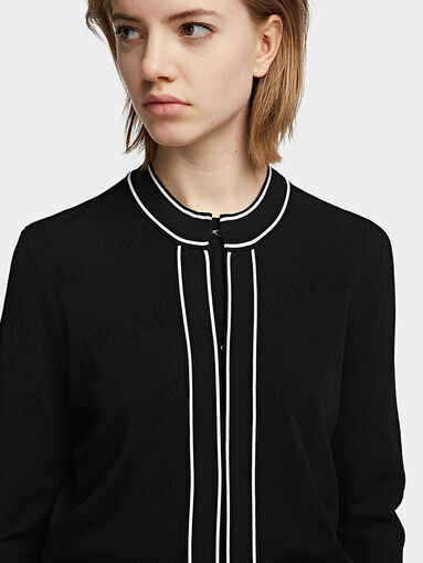 Cardigan in black - 3