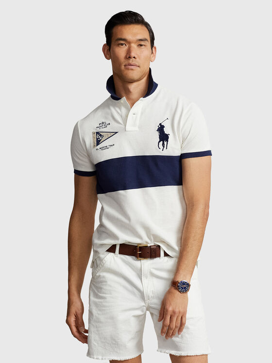 Logo-embroidered Polo Shirt  - 1