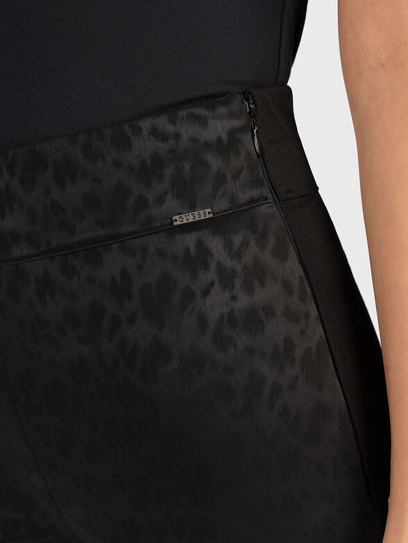PRISCILLA leggings with leopard print - 3