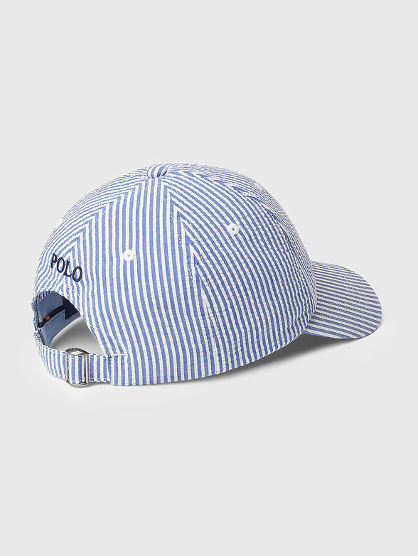 Striped logo cap - 2