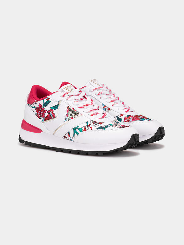 SAMSIN Sneakers with floral print - 2