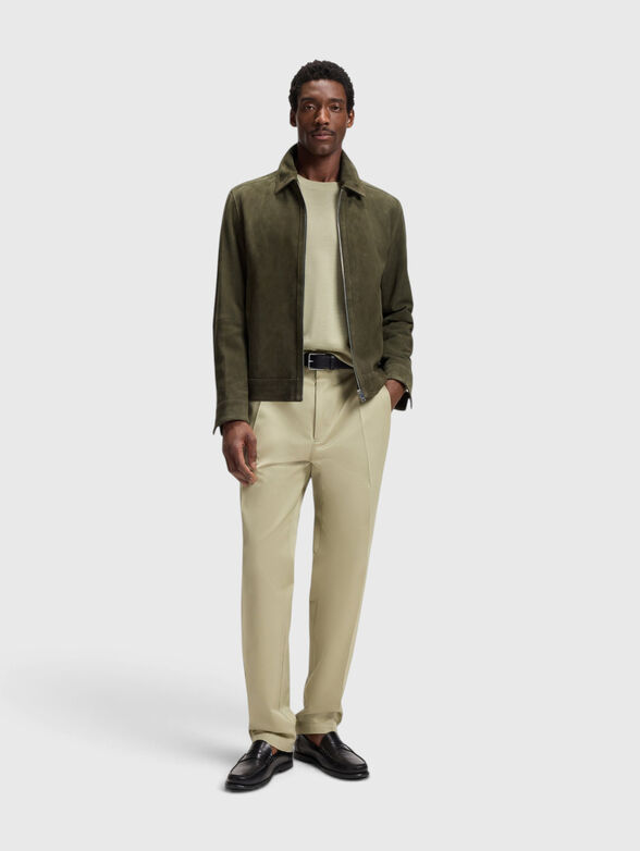 Green suede jacket - 2