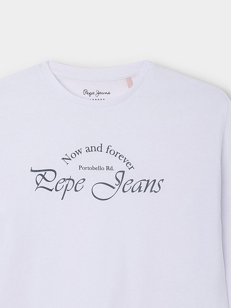 BLANCHE black blouse with long sleeve  - 3