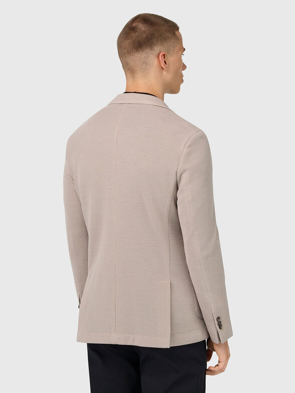Wool jacket in beige color - 3