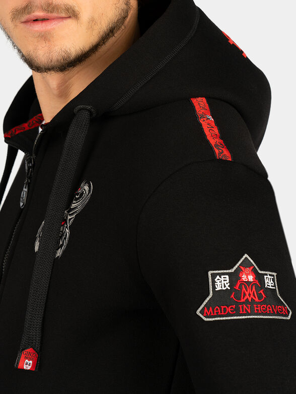 Sweatshirt with maxi print - 2