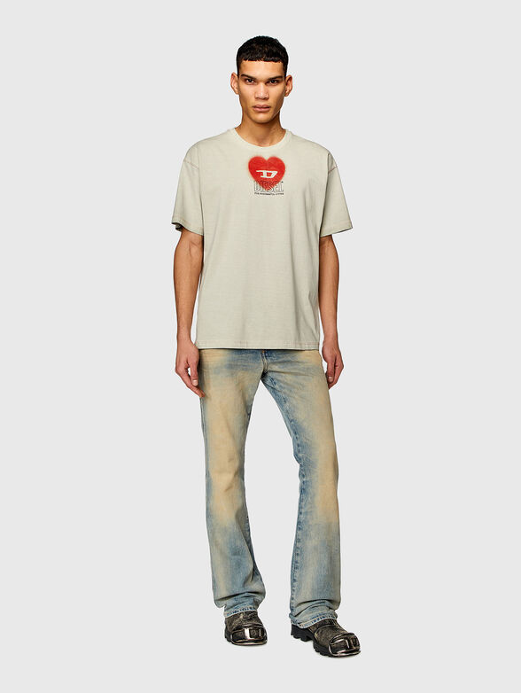 T-BUXT-N4 print T-shirt  - 2