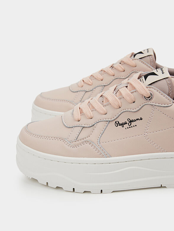 KORE BRITT black leather sports shoes - 4