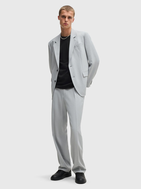 Черна памучна тениска - 2