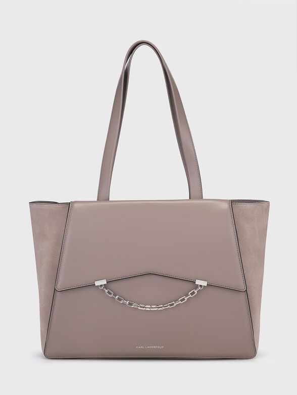 Bag with suede details - 1