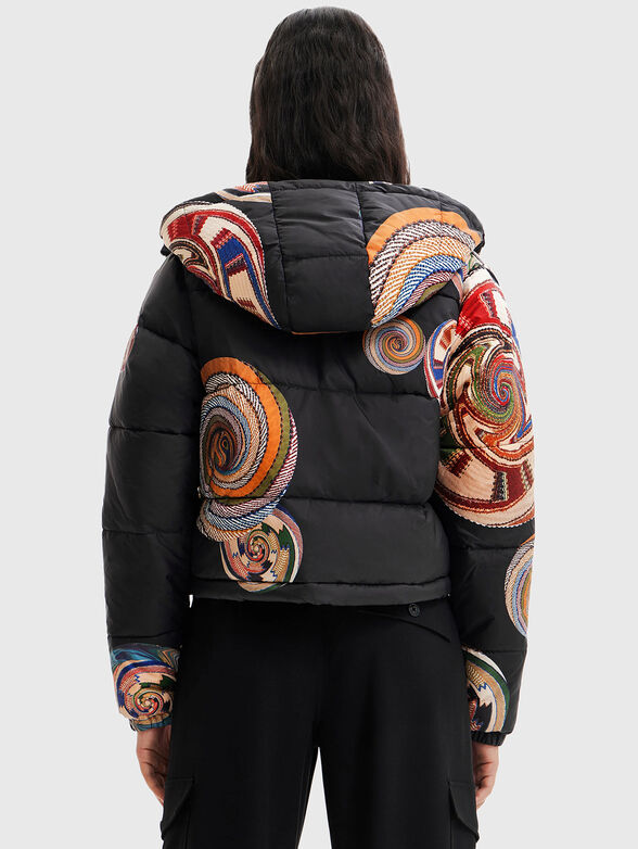 HEDDAL padded jacket with print - 2