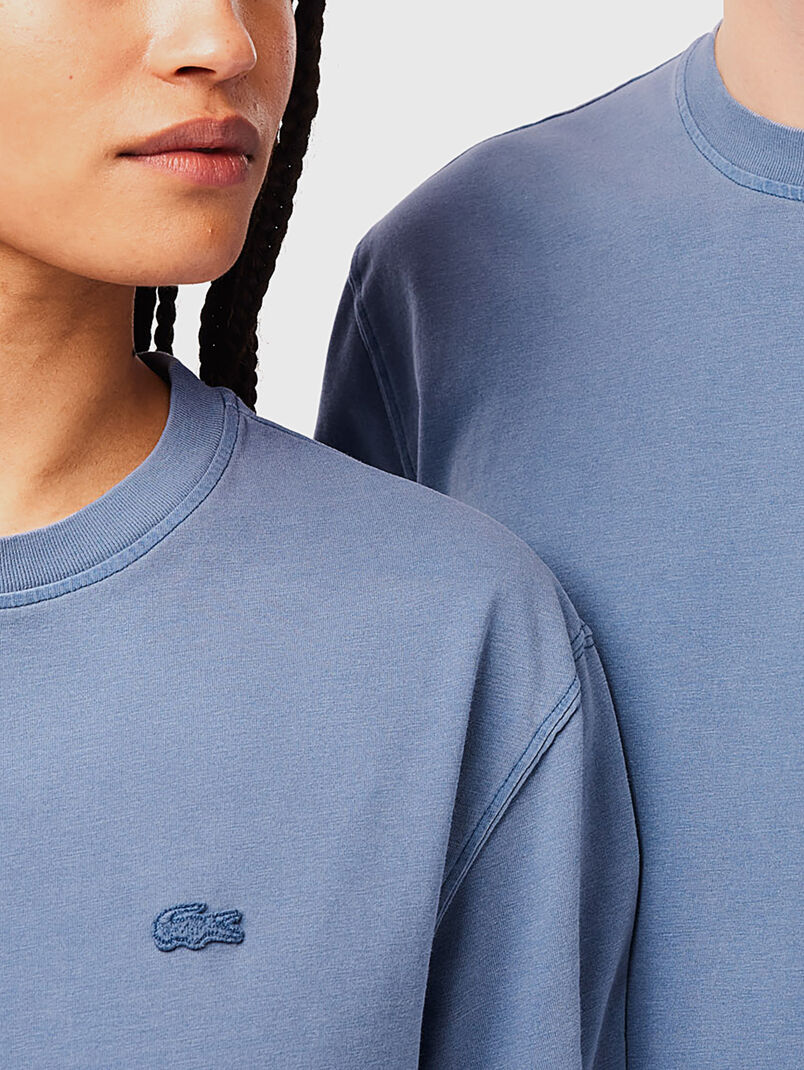 Logo detail unisex T-shirt  - 3