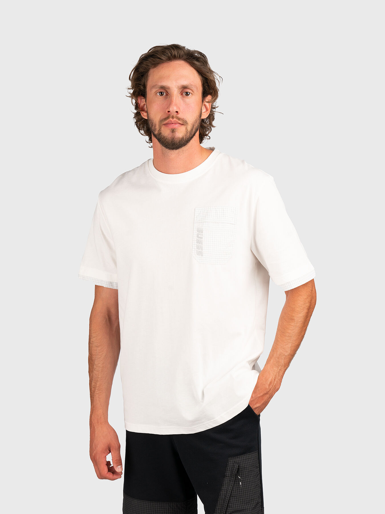 ginzi gazeshirt white Ginzi ガーゼシャツ White パンク