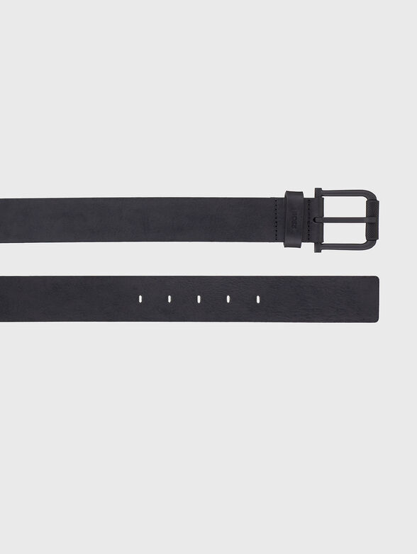 Leather belt with logo detail - 2