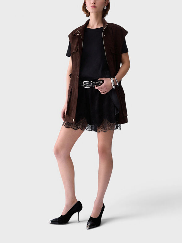 Asymmetrical cotton T-shirt - 2
