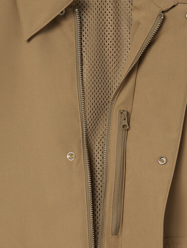 Trenchcoat with logo detail - 3