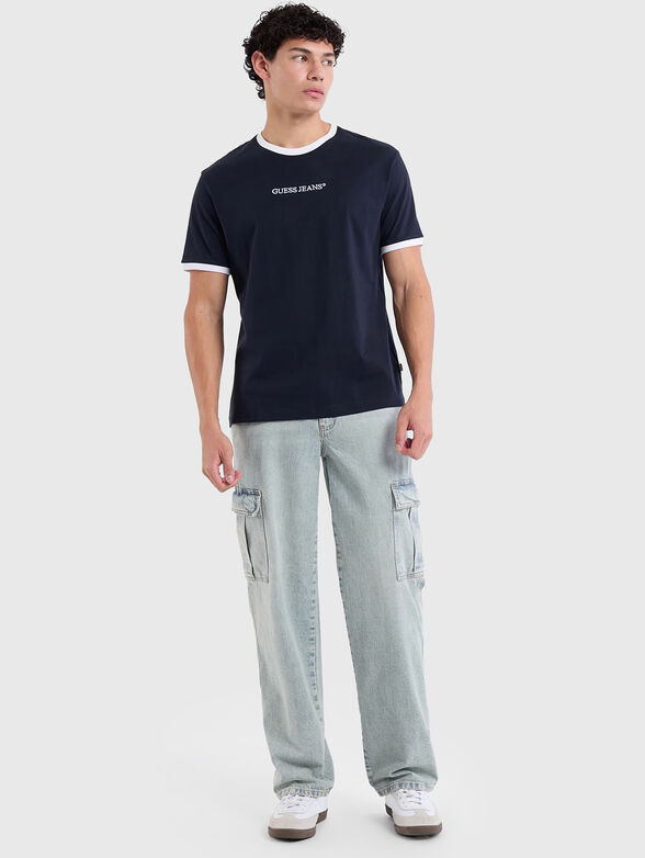 Cotton T-shirt with logo - 2