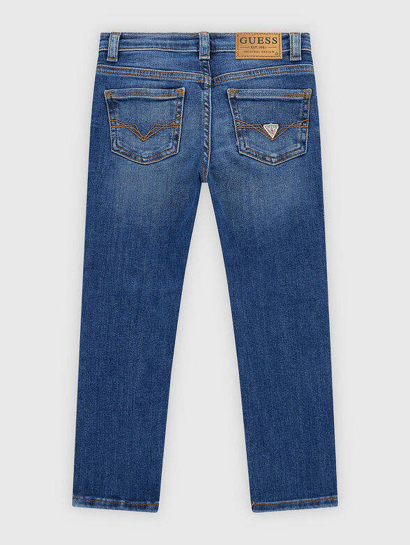 Skinny dark blue jeans - 2