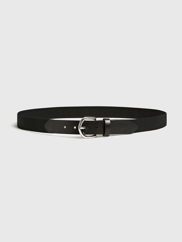 Black belt with metal buckle - 2