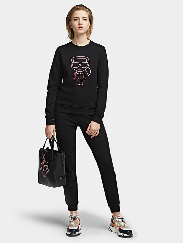 Sweatshirt with 3D logo detail - 2