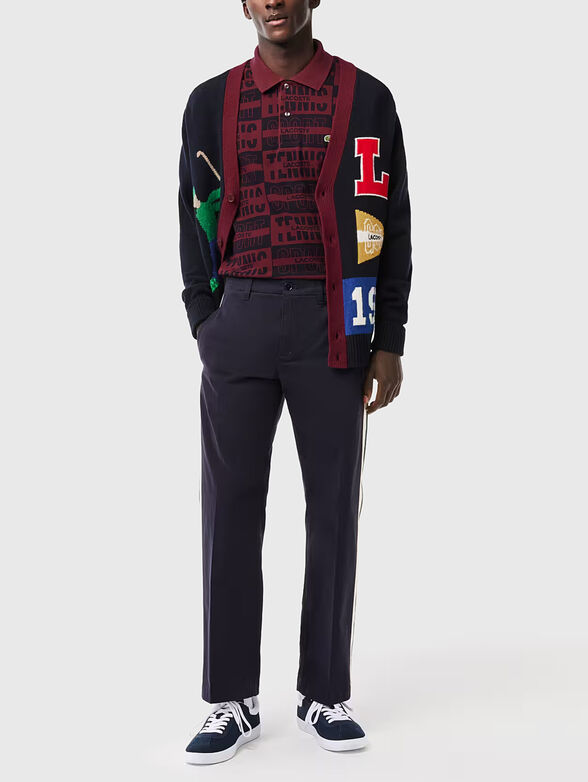 L.12.12 all-over-print polo shirt  - 2