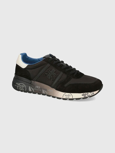 LANDER suede and textile sports shoes - 5