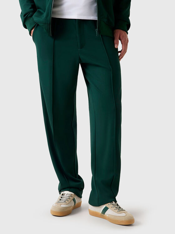 Спортен панталон с акцентен кант - 1