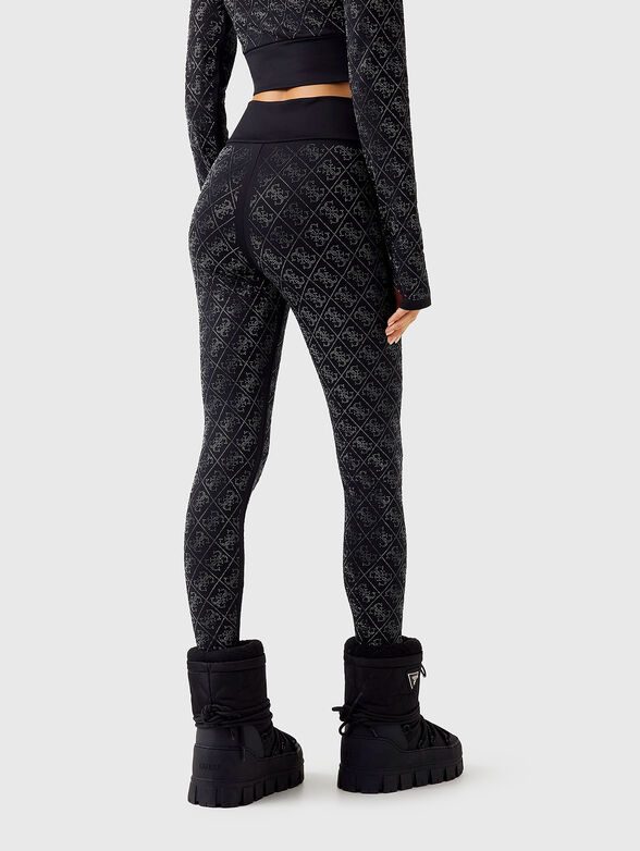 DEBBY leggings with applied 4G rhinestones - 2