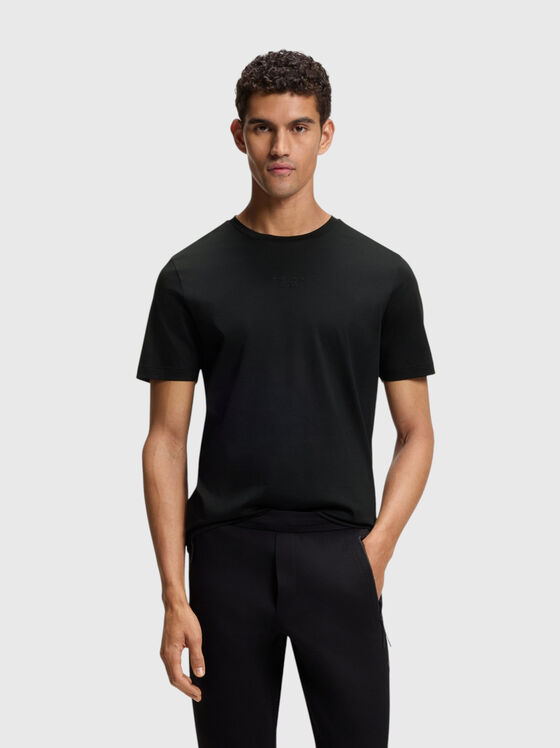 Cotton T-shirt with a statement back - 1