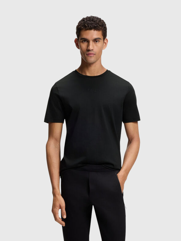 Cotton T-shirt with a statement back - 1