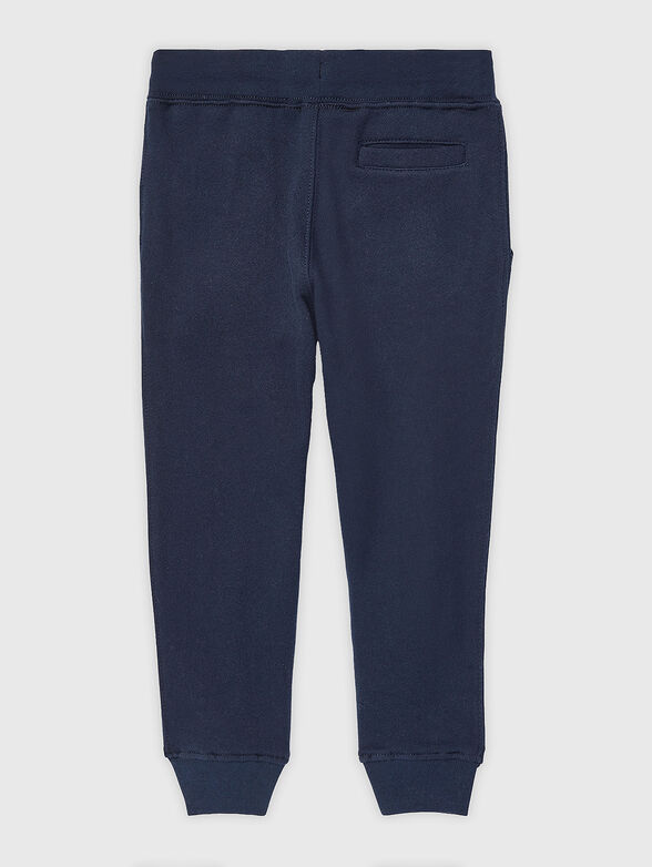 Cotton-blend sweatpants - 2