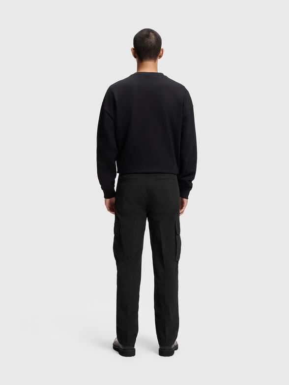 Cargo trousers with mini logo - 2