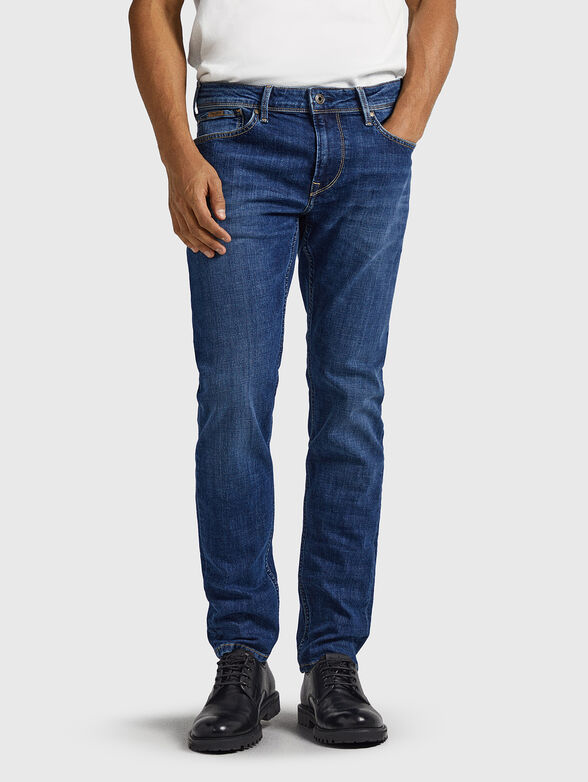 FINSBURY dark blue jeans - 0