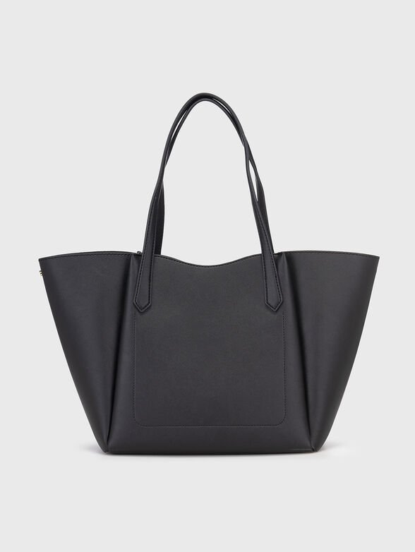 IWONA large black bag with logo accessory - 2