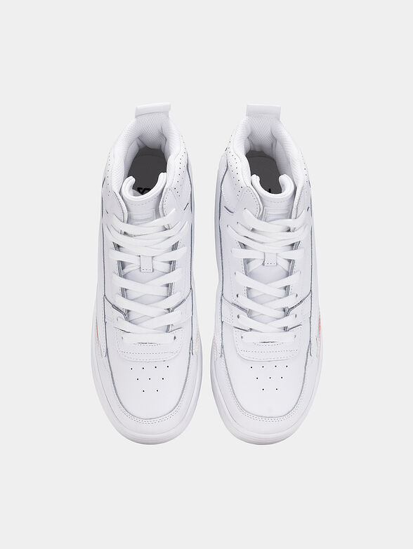 High sneakers with holographic accents - 6