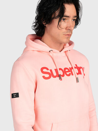 Sweatshirt with logo lettering - 5