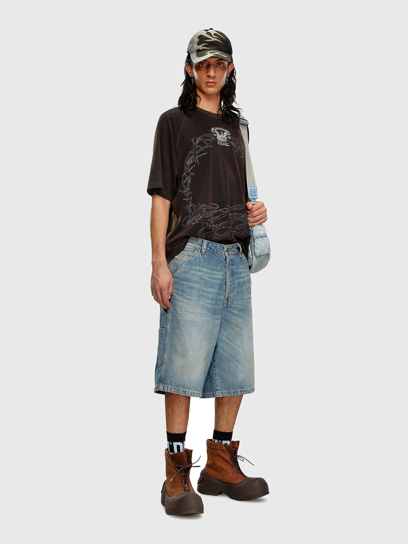 D-LIVERY-SHORT jeans shorts brand DIESEL — Globalbrandsstore