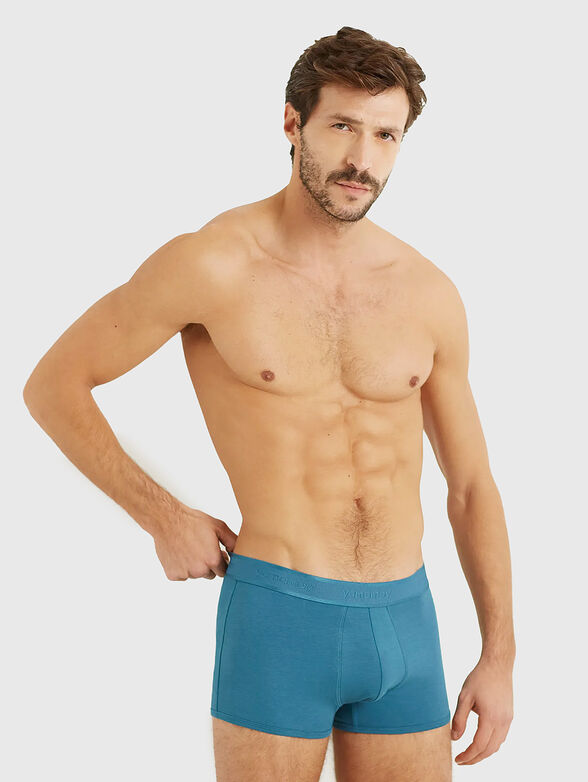 SUPERIOR COTON trunks in blue - 3