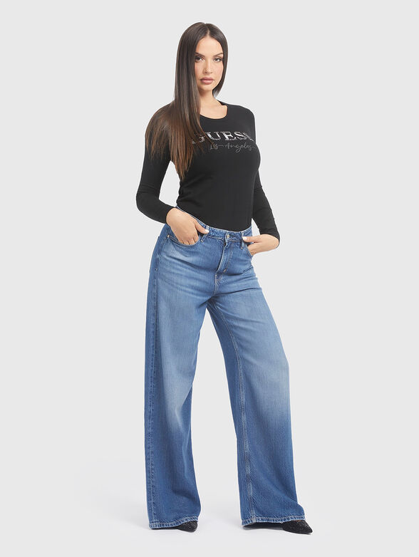 Blouse with logo accent - 2