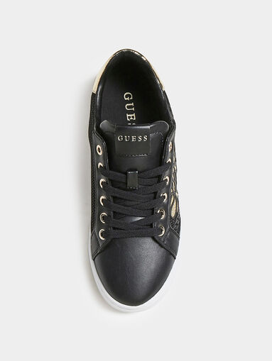 REFRESH sneakers with gold details - 4