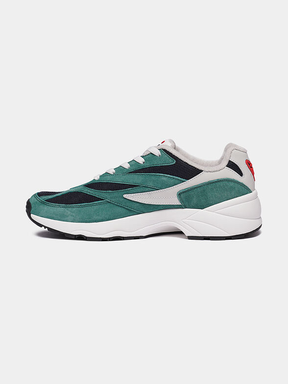 V94M Runners with suede inserts - 4