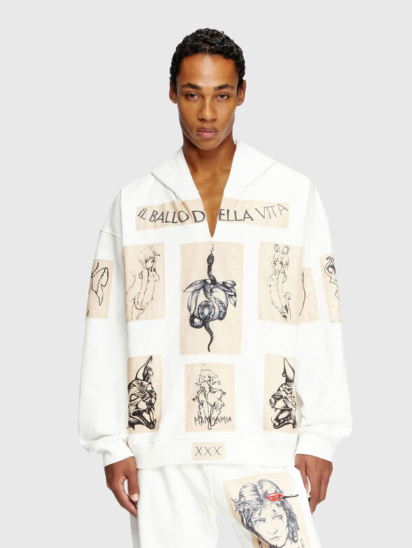 S-BOXT-HOOD-DD unisex sweatshirt  - 1
