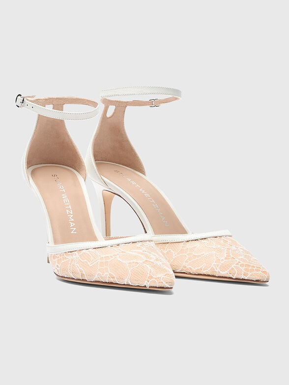 STUART POWER STRAP 8 shoes with floral embroidery - 2
