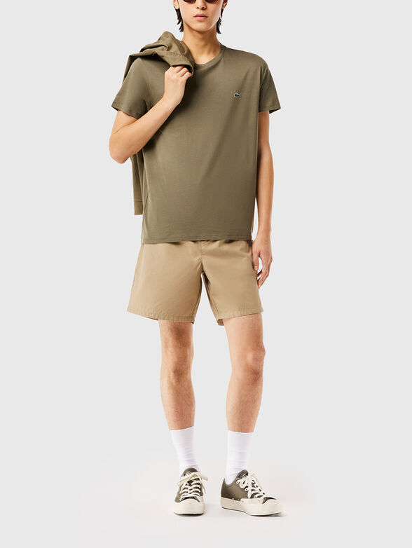 Green cotton T-shirt - 2