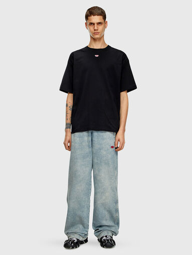 T-BOXT-D unisex T-shirt with logo embroidery - 5