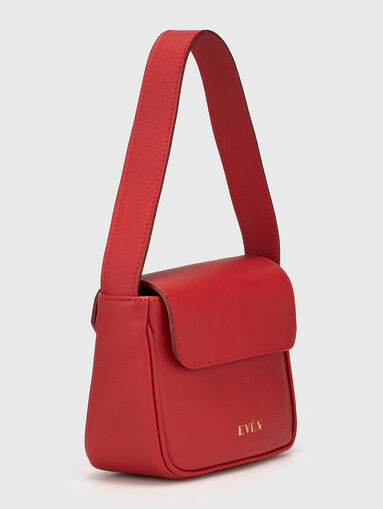 LUISA leather bag in beige - 3