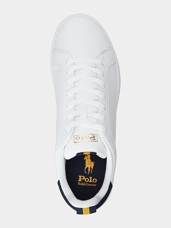 Sports shoes in white color - 4