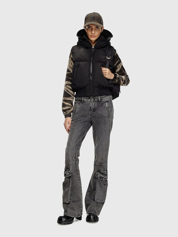 W-PEYT-SSL-NEW-P1 down vest with hood - 1