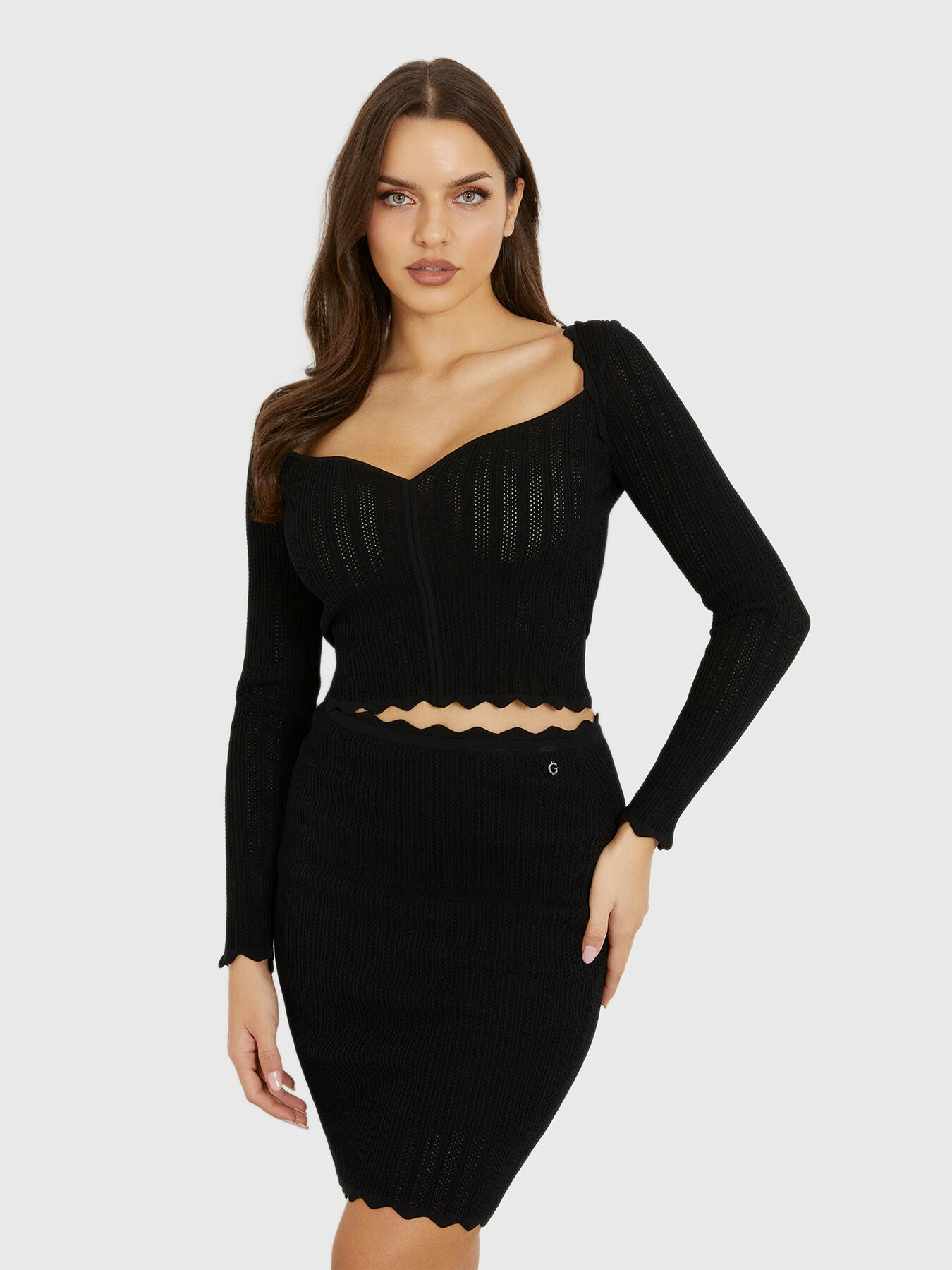 ANJELA viscose blend sweater brand GUESS — Globalbrandsstore