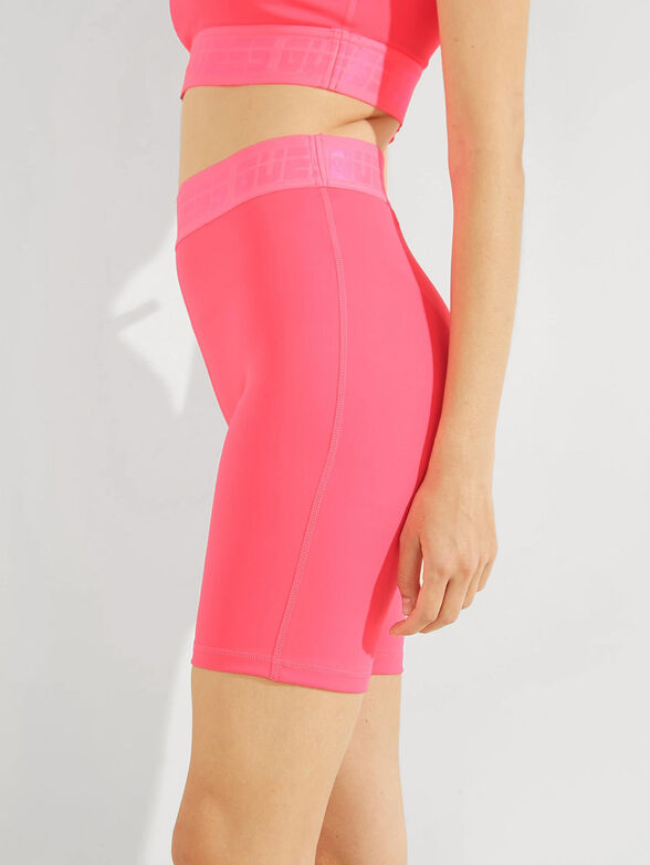 AILEEN black biker shorts - 3